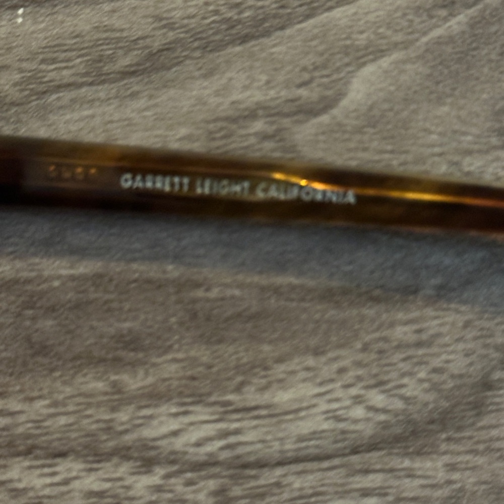 Garrett Leight - Loyola Tortoise Shell Glasses - Picture 3 of 4